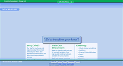 Desktop Screenshot of creativeremodelersgroup.com